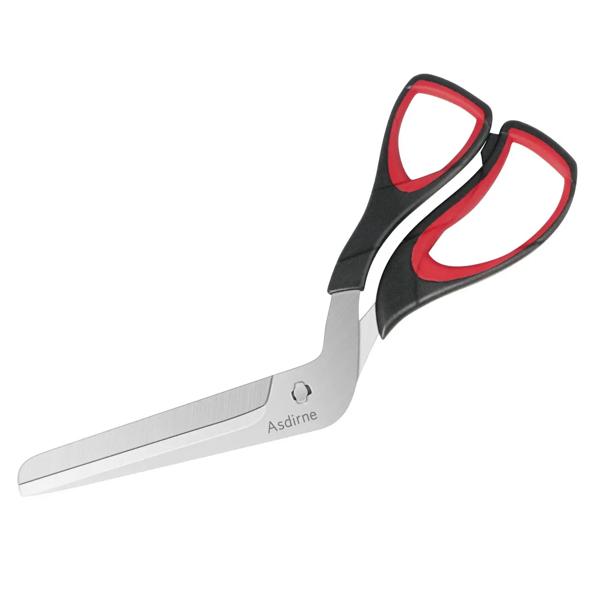 Asdirne Pizza Scissors 10.3Inch | Ultra Sharp Detachable Blade, Ergonomic Soft Grip, Food-Grade Stainless Steel - main product image