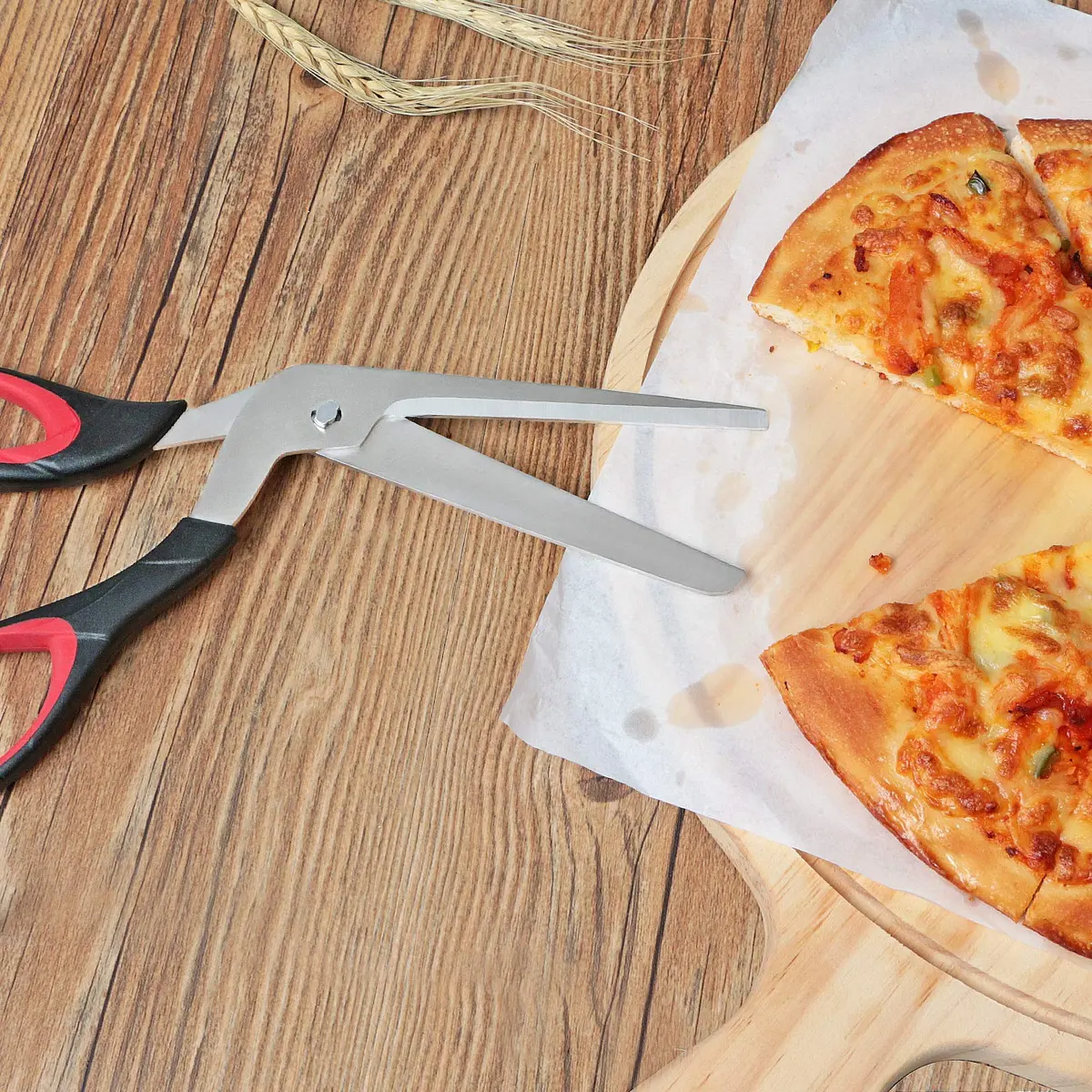 Asdirne Pizza Scissors 10.3Inch | Ultra Sharp Detachable Blade, Ergonomic Soft Grip, Food-Grade Stainless Steel - view 7