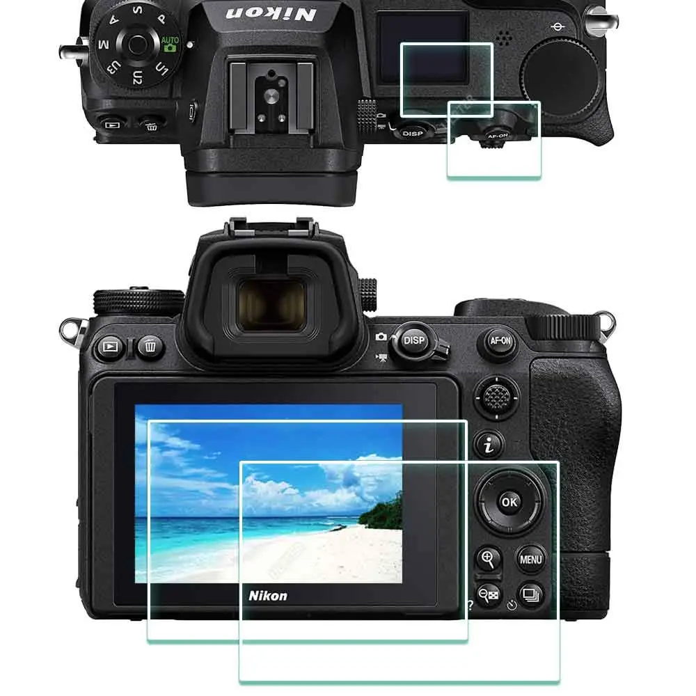 ULBTER Screen Protector for Nikon Z6 II Z7 II 0.3mm 9H Hardness | HD Clarity & Bubble-Free Fit - main product image