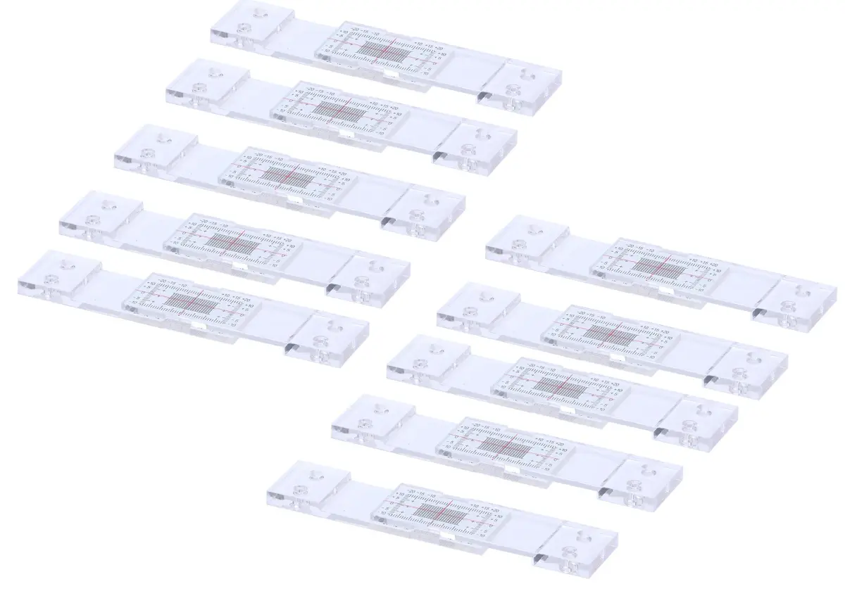 Mountlaser Standard Tell-Tale Crack Monitor 10PCS | Precision Measurement Tool for Wall Crack Evolution - main product image