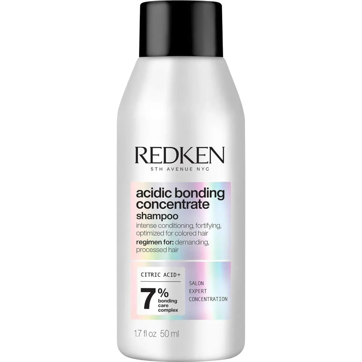 Redken Acidic Bonding Concentrate Shampoo – For Damaged Hair, 50ml (1.7 Fl Oz) | Repairs Weakened Bonds - main product image