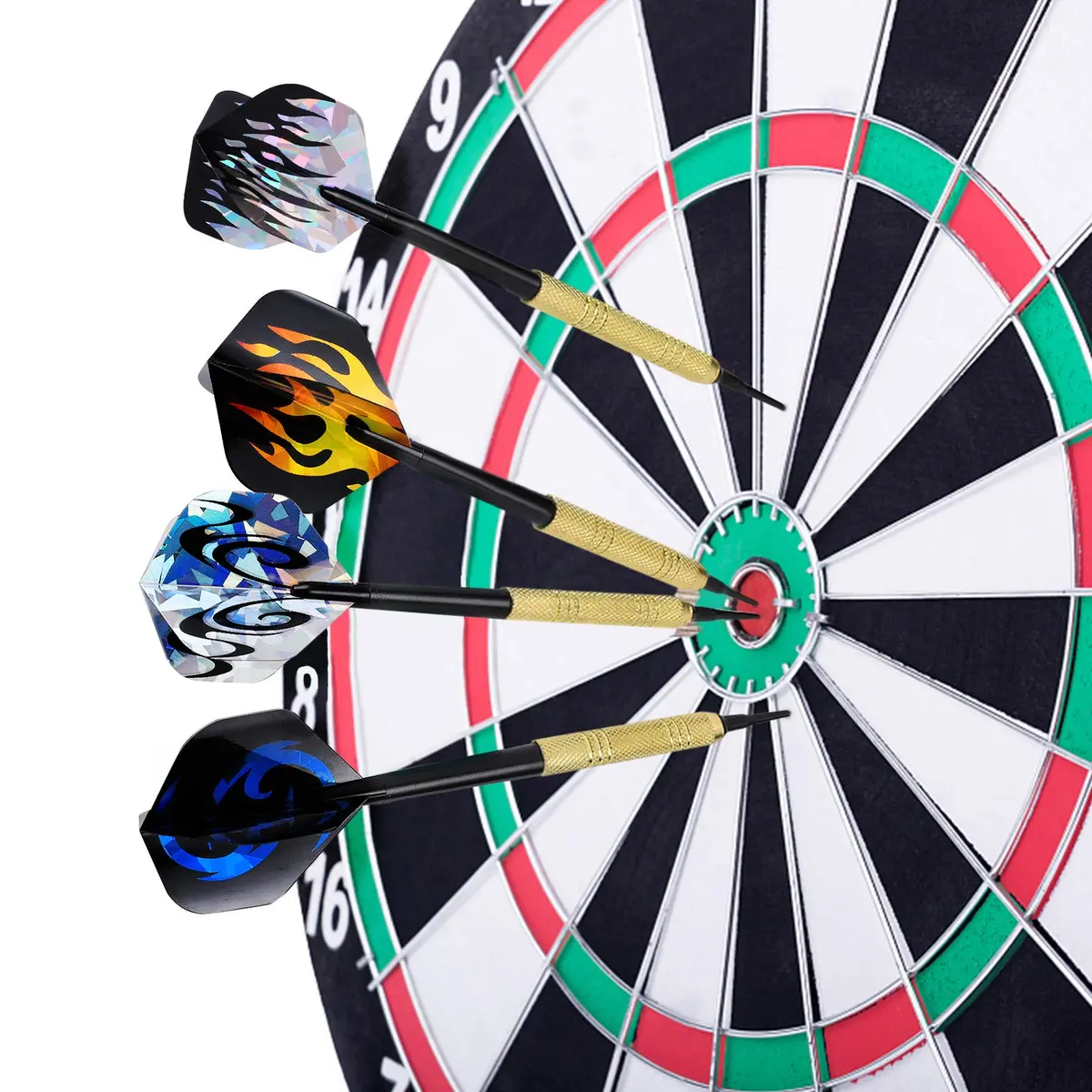 Accmor Soft Tip Darts Set 14g | 12 Pcs + Extra Tips for Electronic & Plastic Dartboards - view 6