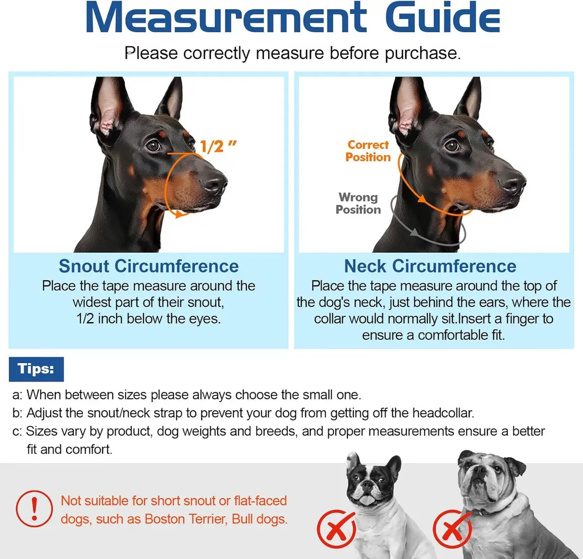 Pawaboo Dog Muzzle Head Halter Collar for Dog Nylon Reflective Adjustable | Stress-Free Control for Small Dogs - view 2