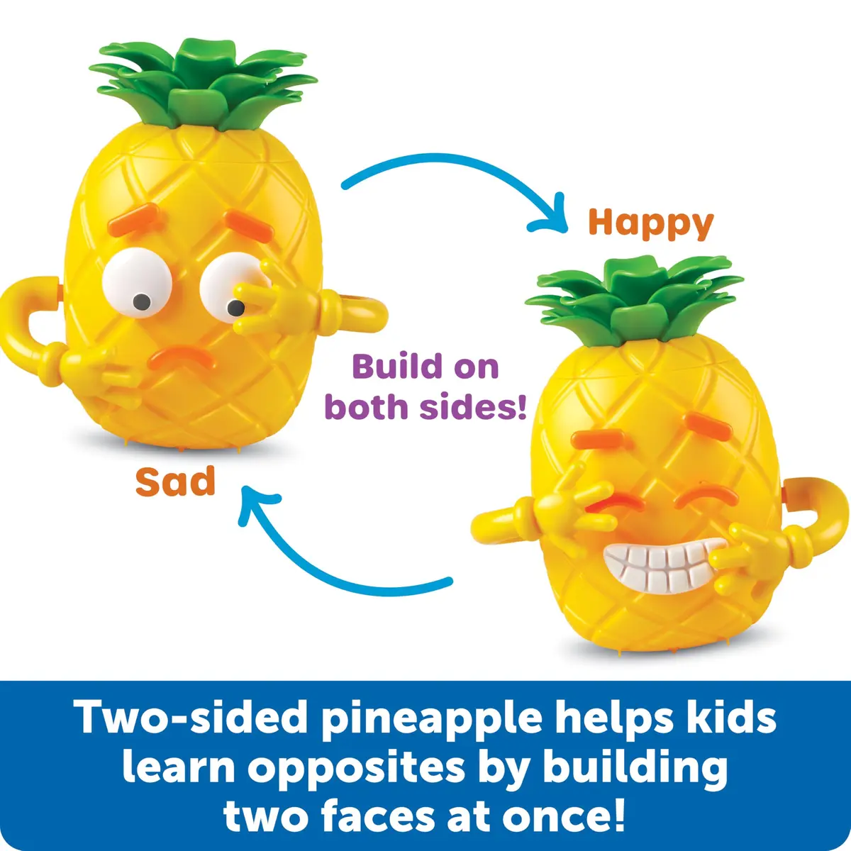 Learning Resources Big Feelings Pineapple | Emotional Learning Toy for Kids - view 5