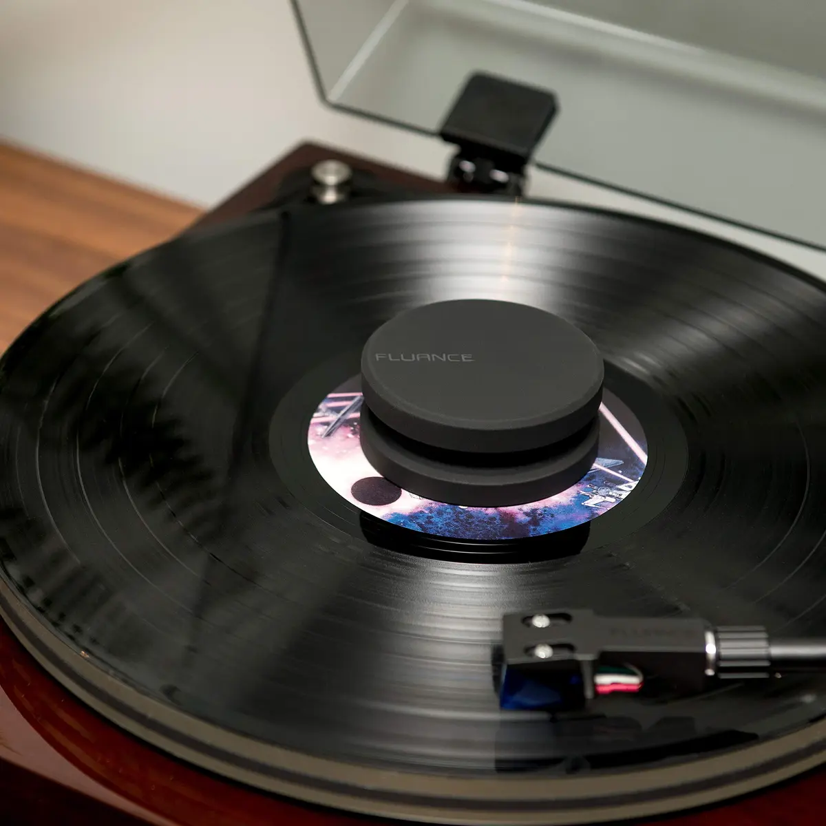 Fluance Vinyl Record Accessory Kit with Record & Stylus Anti-Static Brushes and 760g Record Weight | Complete Turntable Care - view 8