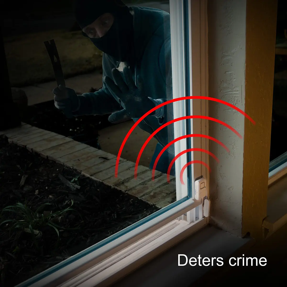 UltraPro Window & Door Alarm 6 Pack | 120dB Wireless Security System for Home & Office - view 6