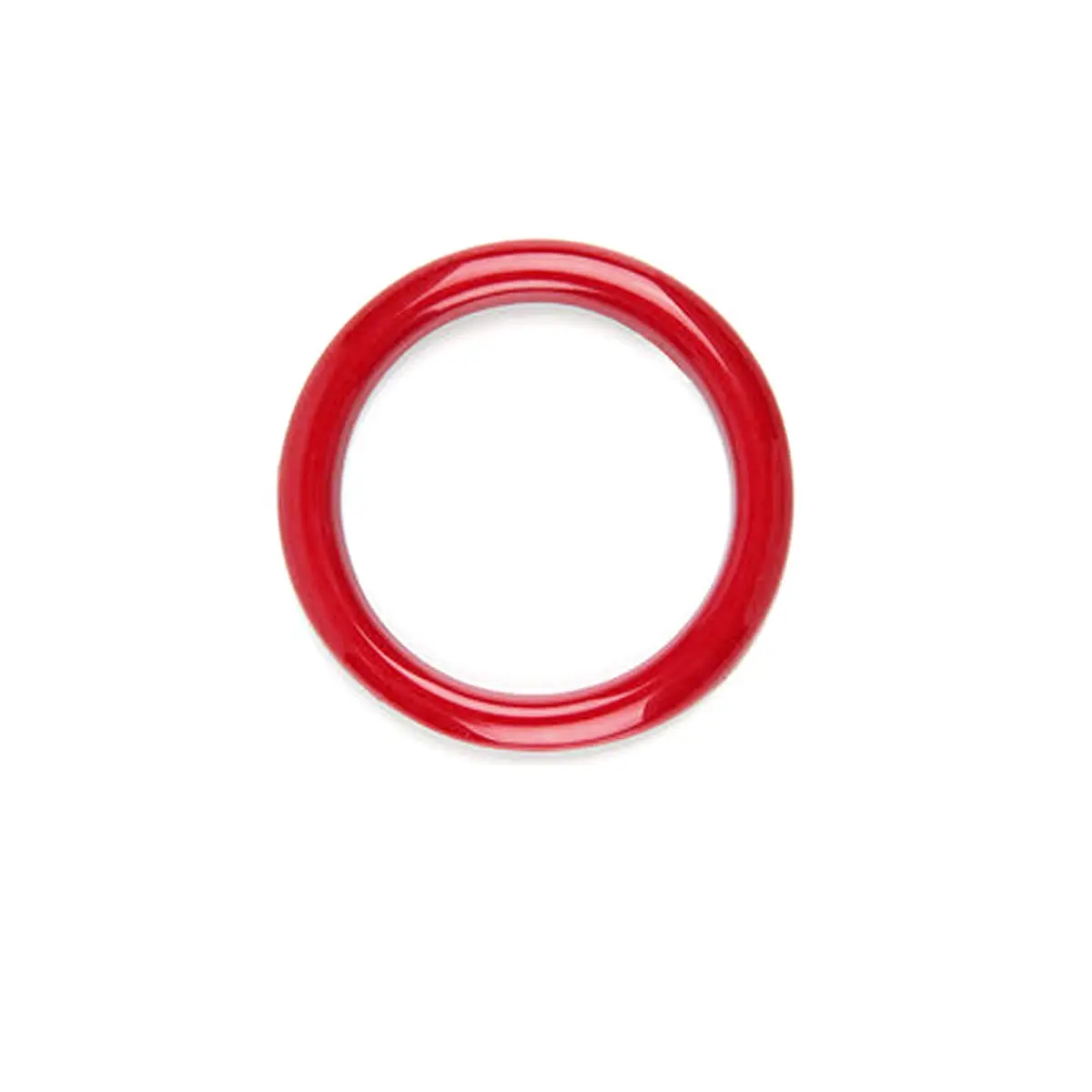 Asrnten Aluminum Ring Emblem Sticker for Porsche 911 718 Cayenne Macan Panamera, Red | Stylish Car Interior Accessory - view 4