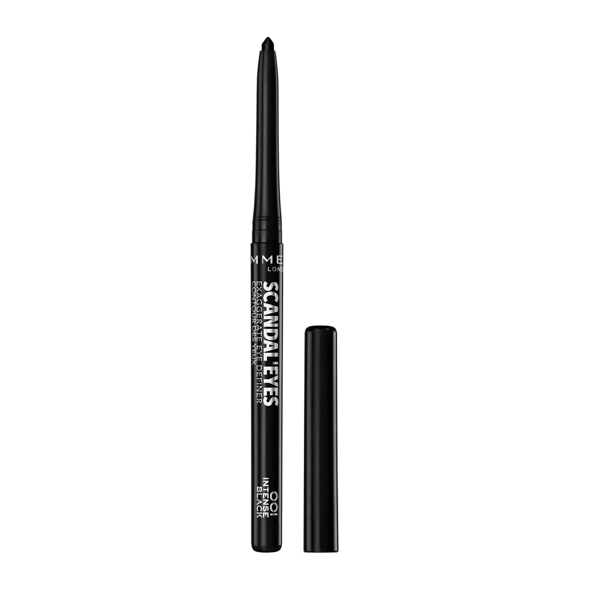Rimmel Scandaleyes Exaggerate Eye Definer, 001 Intense Black | Waterproof, 24-Hour Smudge-Proof Eyeliner Pen - main product image