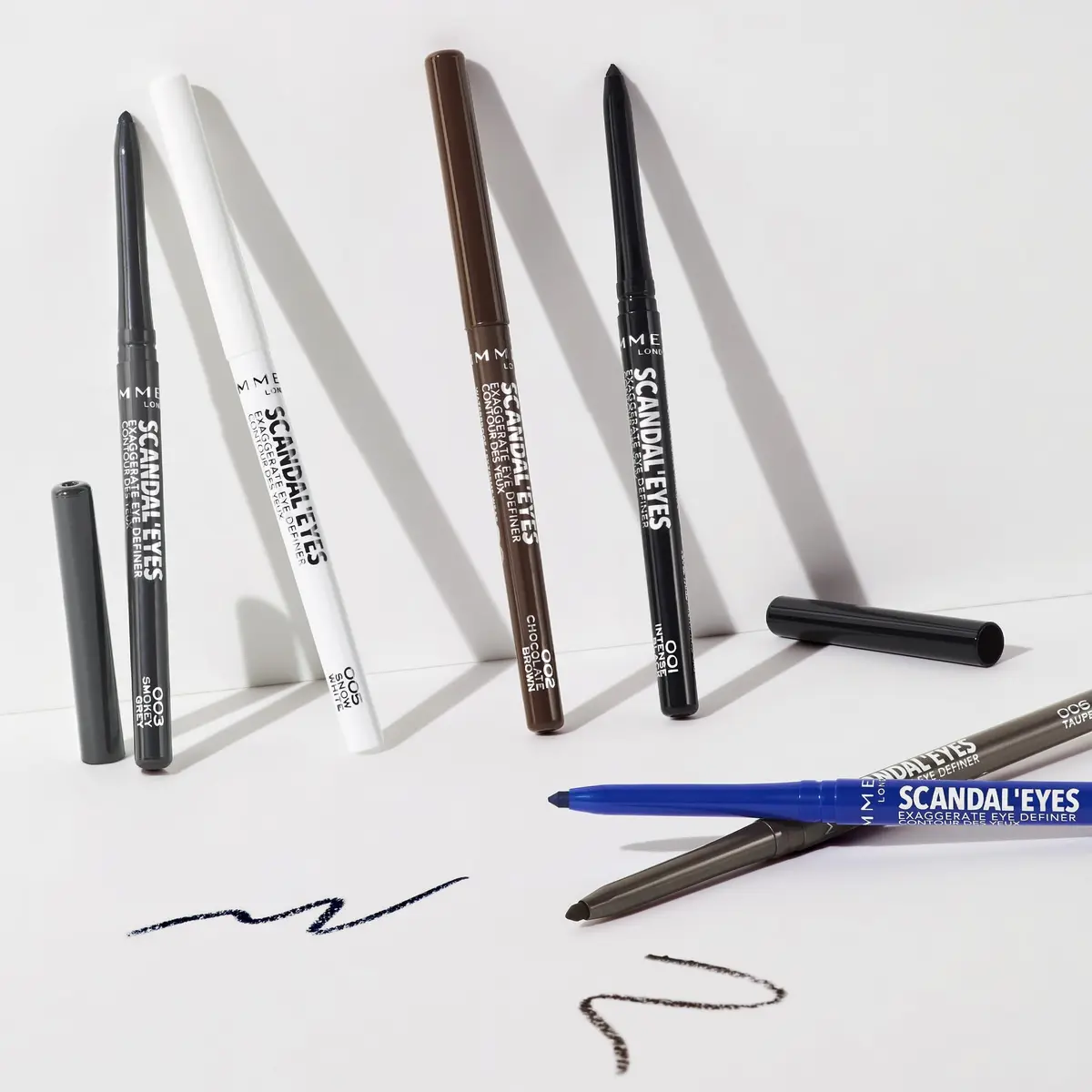Rimmel Scandaleyes Exaggerate Eye Definer, 001 Intense Black | Waterproof, 24-Hour Smudge-Proof Eyeliner Pen - view 6