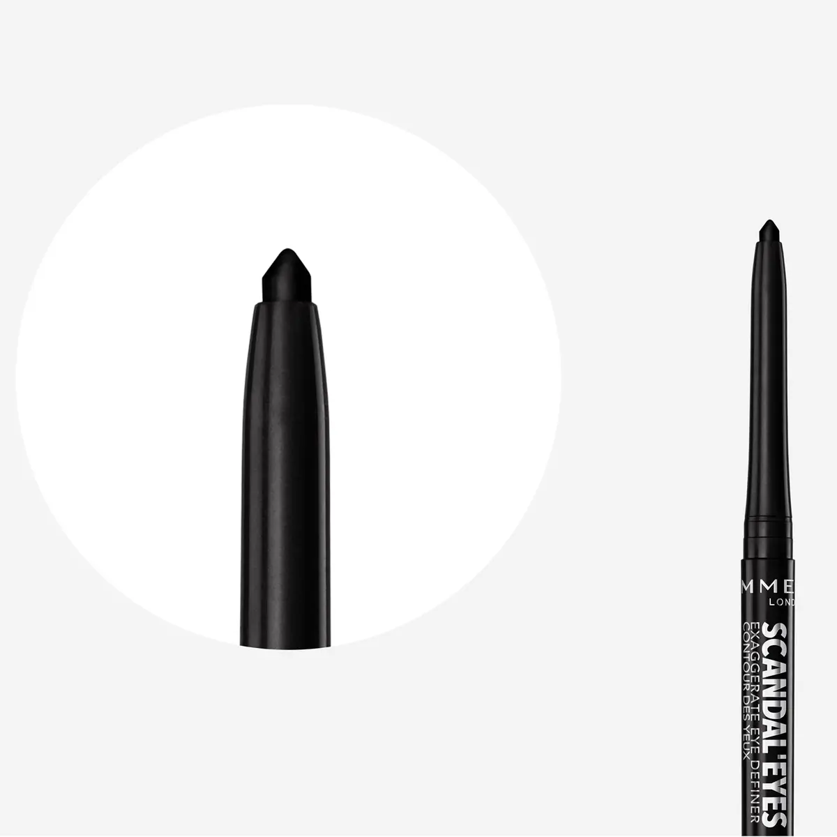 Rimmel Scandaleyes Exaggerate Eye Definer, 001 Intense Black | Waterproof, 24-Hour Smudge-Proof Eyeliner Pen - view 4