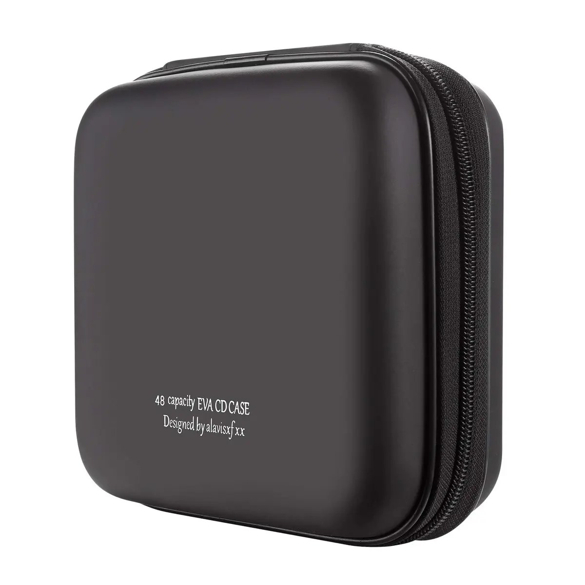 alavisxf xx CD Case, 48 Capacity Protective Zipper Disc Wallet for Car | Compact, Durable & Portable - main product image