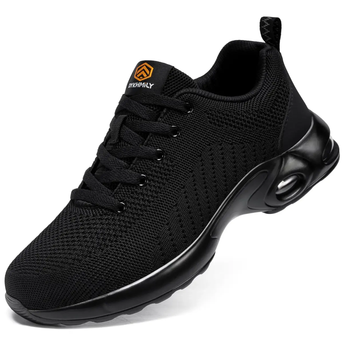 DYKHMILY Steel Toe Work Shoes for Men & Women | 0.8 kg (1.76 lb) | Black - main product image