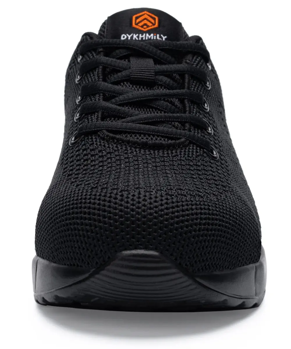 DYKHMILY Steel Toe Work Shoes for Men & Women | 0.8 kg (1.76 lb) | Black - view 7