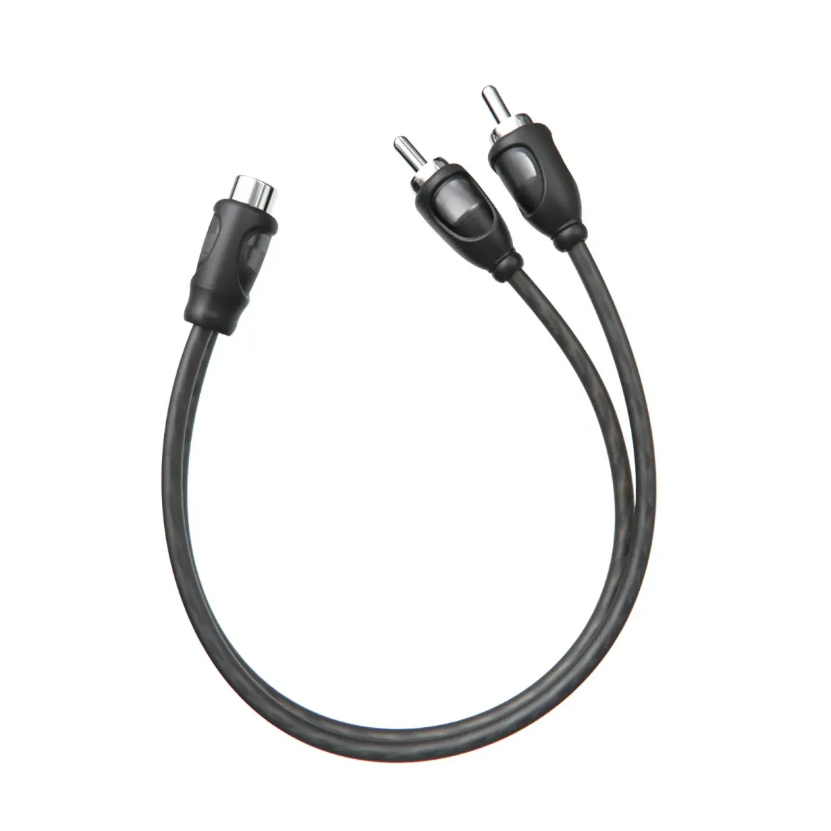 ROCKRIX 1 Female to 2 Male RCA Audio Y Adapter Splitter Cable 0.3m (1ft) | Noise Rejection for Clearer Sound - view 2