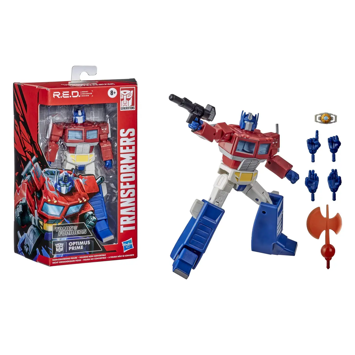 Transformers G1 Optimus Prime Non-Converting Robot Enhanced Design Figure 15.24 cm (6 inches) | Screen-Accurate Collector's Item - main product image