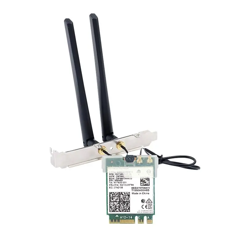 REKONG AX210 WiFi 6E M.2 Desktop Card 5400Mbps 6GHz | High-Speed Wireless Adapter - view 9
