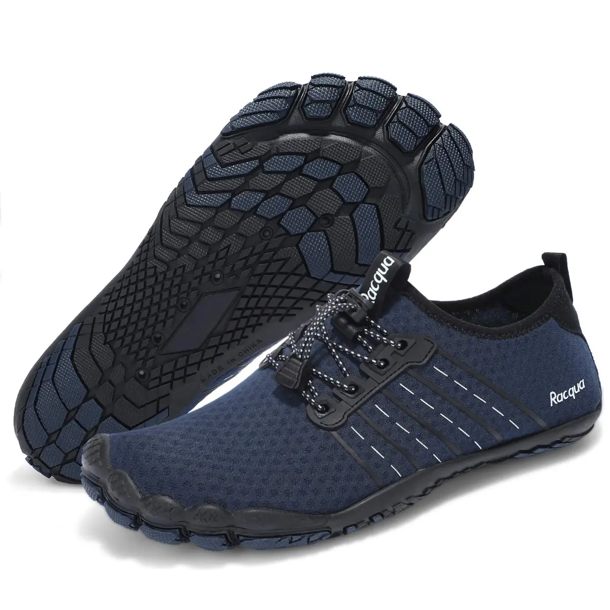 Racqua Water Shoes 10 W/9 M | Quick Dry Barefoot Aqua Sport Shoes for Men Women - main product image