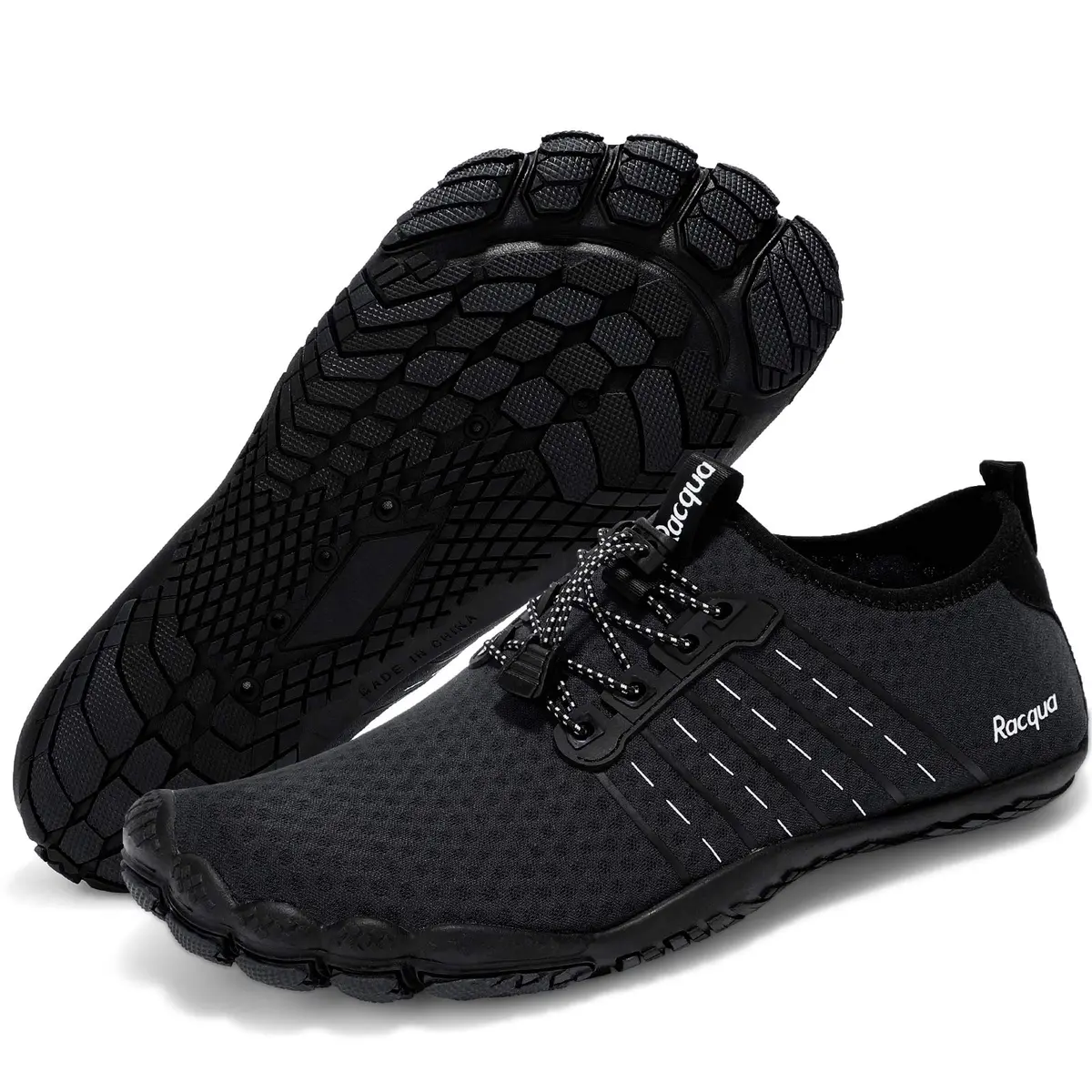 Racqua Water Shoes Men Women 14W/13M | Barefoot Feel, Quick Dry, Non-Slip (110 characters) - main product image