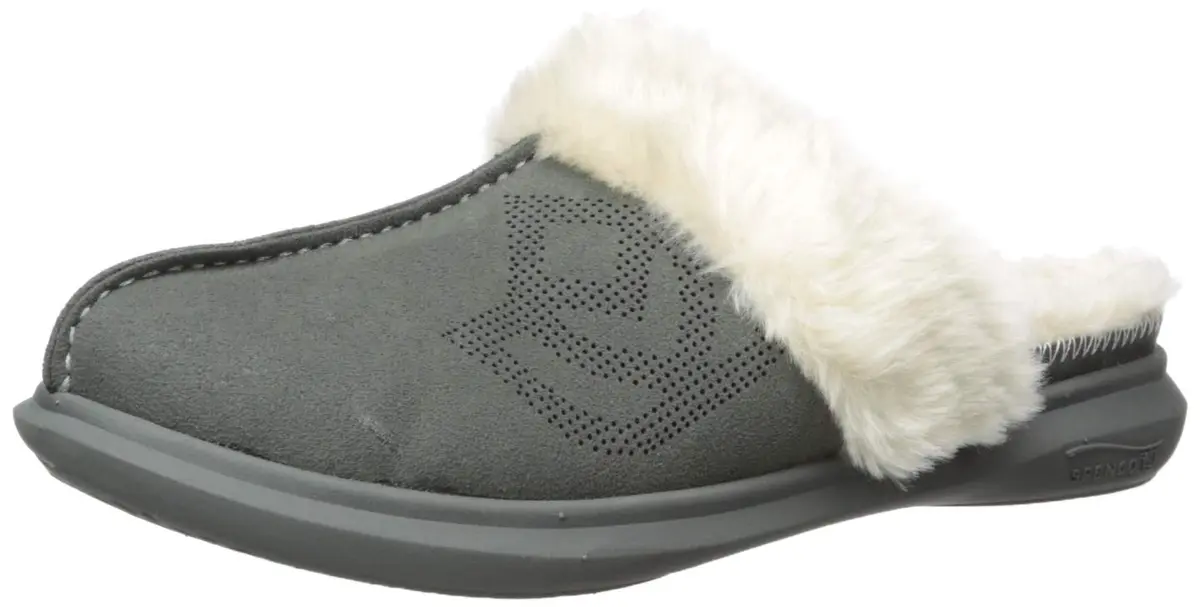 Spenco Women's Supreme Slide - Premium Suede Slip-On with Faux Shearling, Size 9.5 | Casual Comfort Support - main product image