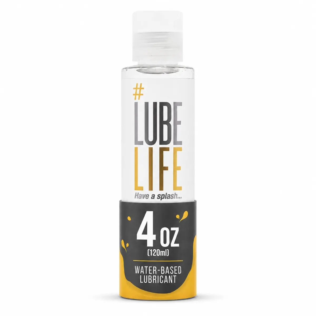 LubeLife Water Based Lube Personal Lubricant 4 Fl Oz | Safe, Long-Lasting, Easy Clean - main product image
