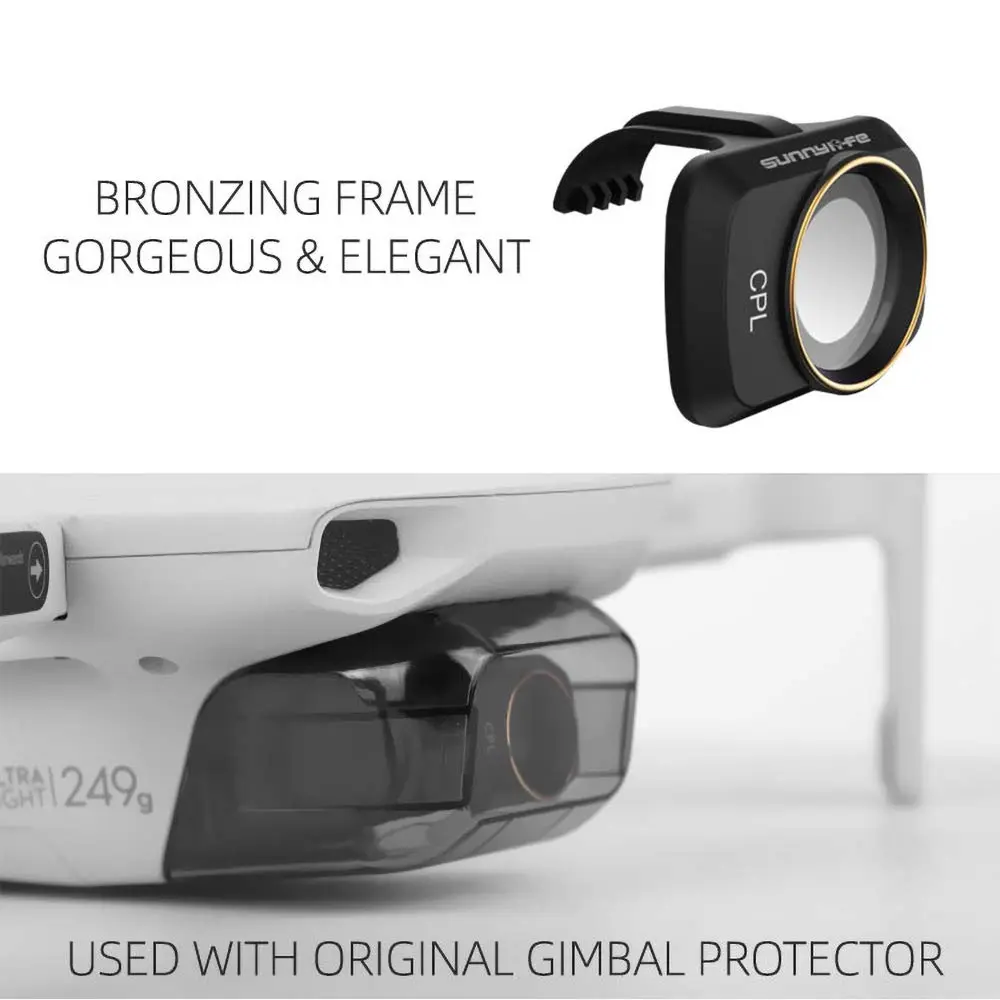 GLOBACT Len Filter for DJI Mini 4K/2/Mavic/SE/2 SE CPL UV ND4 ND8 ND16 ND32 | Camera Lens Filter Set for DJI Drones - view 6
