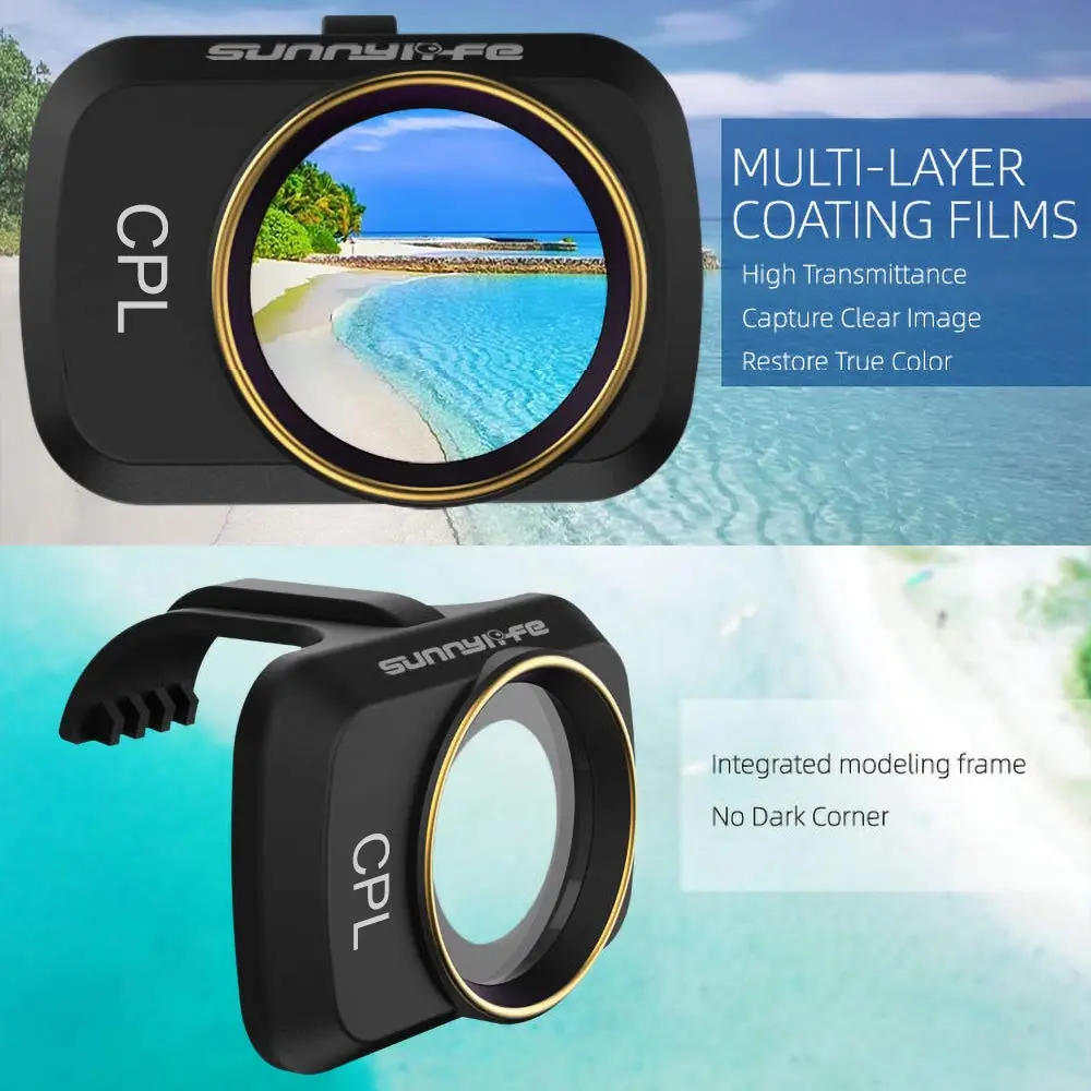 GLOBACT Len Filter for DJI Mini 4K/2/Mavic/SE/2 SE CPL UV ND4 ND8 ND16 ND32 | Camera Lens Filter Set for DJI Drones - view 7