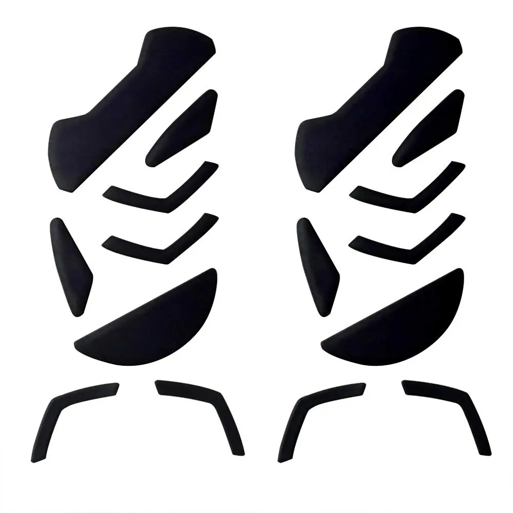HUYUN Mouse Skates Pads Compatible for Logitech G302 & G303 | Smooth PTFE & Rubber Glide (0.6mm) | Gaming Performance - view 3
