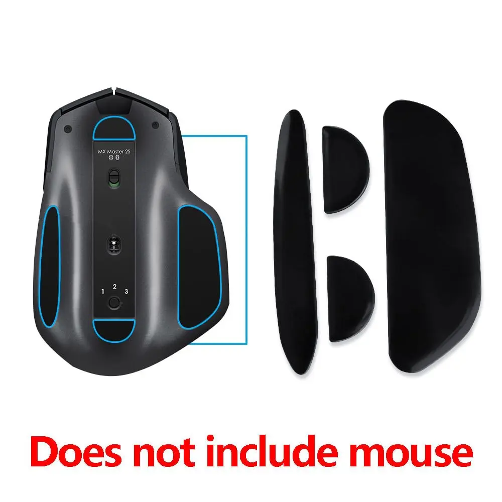 HUYUN Mouse Skates Pads for MX Master 2s | High Smoothness & Wear Resistance (70-120 chars) - view 2
