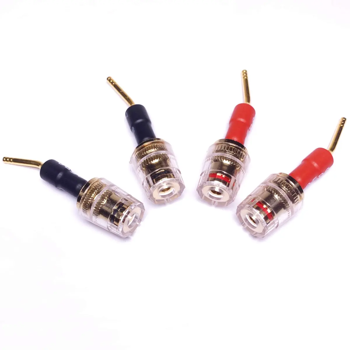 CNCESS Pin Banana Plug to 4mm Female Banana Jack (Screw-Type to 4mm) | Secure Speaker Wire Connection - view 3