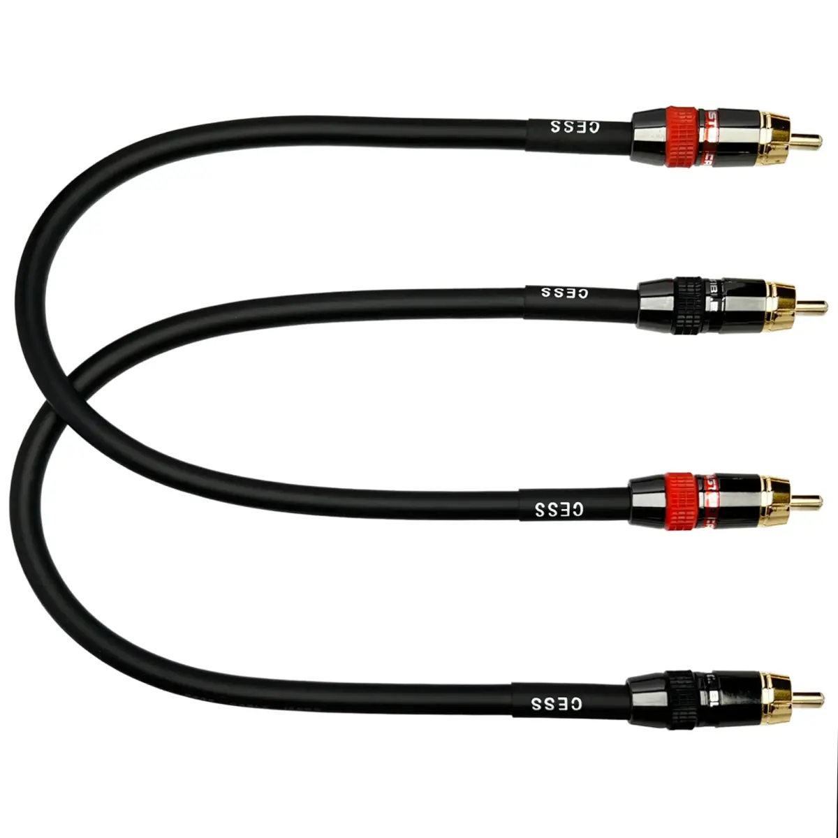 CNCESS Low Noise 12 Gauge Premium RCA Audio Cable 0.3m (1 Foot) | Shielded for EMI/RFI Protection - view 8