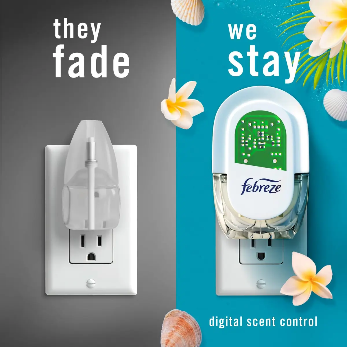 Febreze Fade Defy Plug Air Freshener Refill Bora Bora Scent 25ml (0.87 Fl Oz) | Odor Fighting Plug Air Freshener - view 5