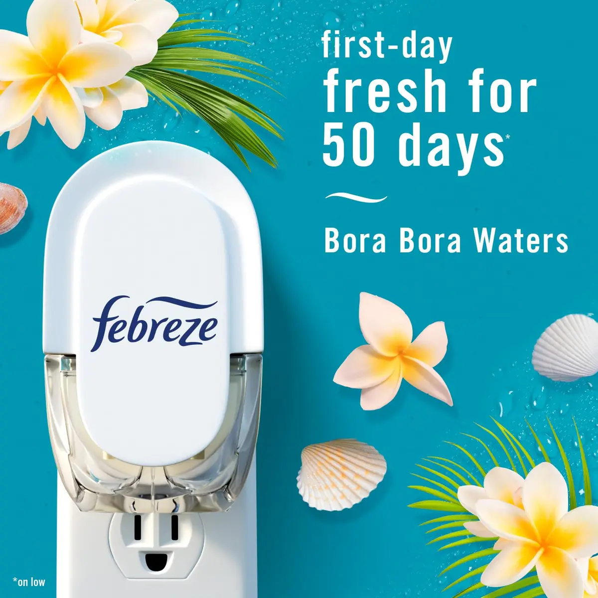 Febreze Fade Defy Plug Air Freshener Refill Bora Bora Scent 25ml (0.87 Fl Oz) | Odor Fighting Plug Air Freshener - view 4