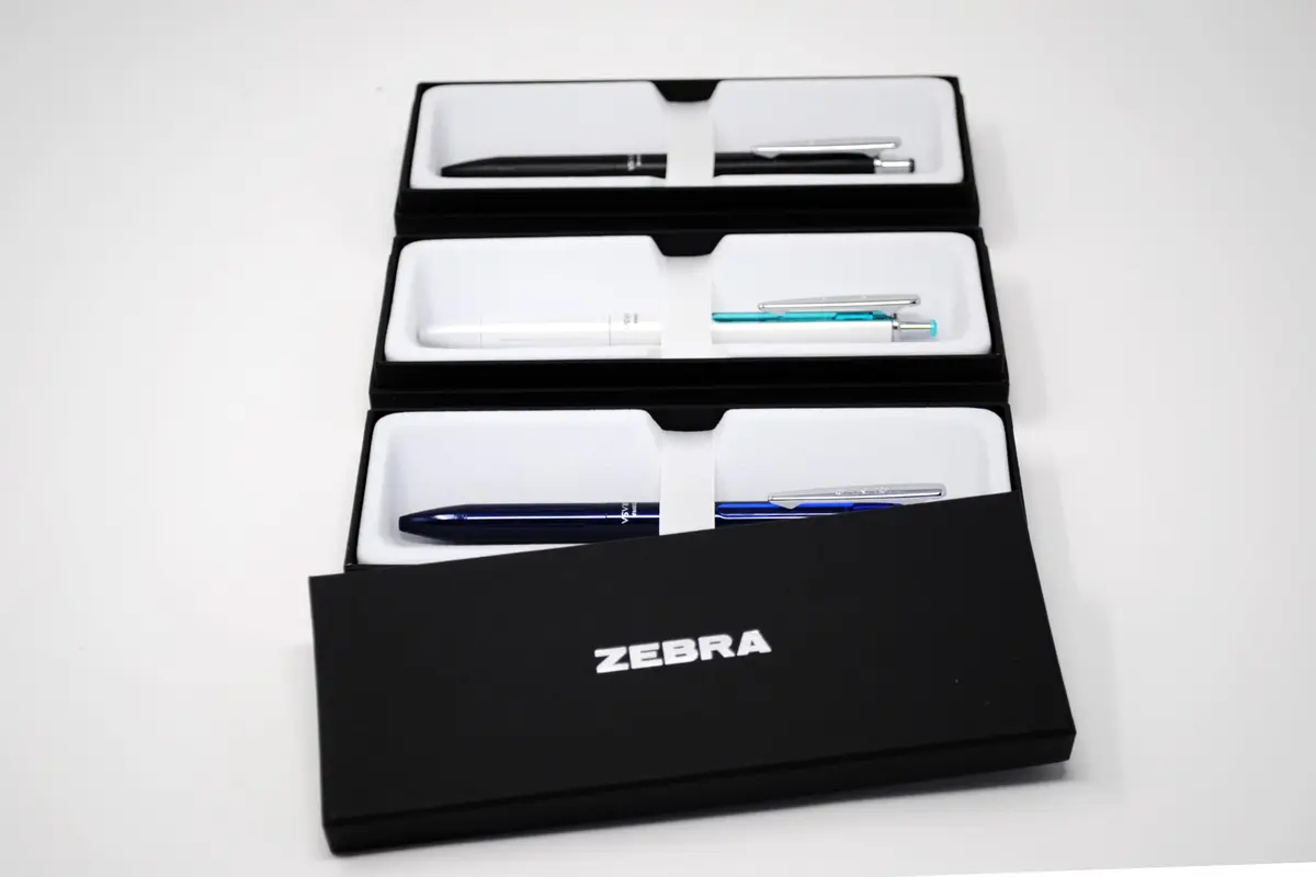 Zebra Pen SARASA Grand Gel Pen 0.7mm | Brass Body, Smear-Resistant Black Ink - view 6