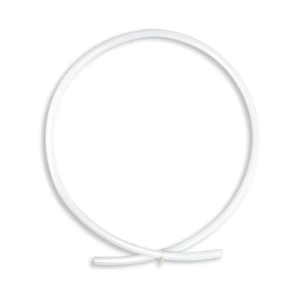 Quickun PTFE Teflon Tubing 5mm ID x 7mm OD x 3.3ft (1m) White | High Temp & Chemical Resistant Flexible Tubing - main product image