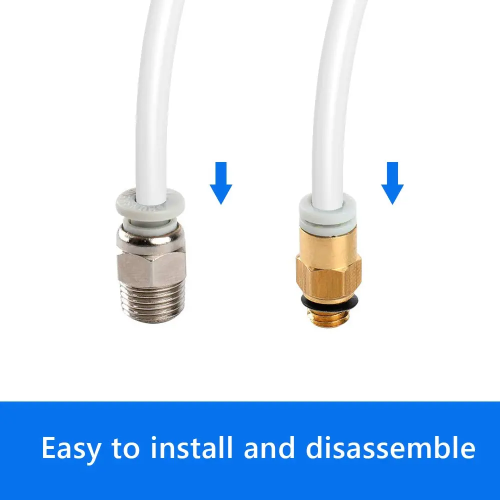 Quickun PTFE Teflon Tubing 5mm ID x 7mm OD x 3.3ft (1m) White | High Temp & Chemical Resistant Flexible Tubing - view 6