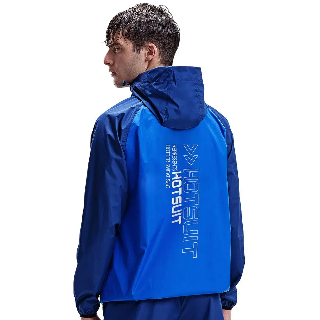 HOTSUIT Men's Sauna Jacket for Weight Loss | Navy, Small (0.2 kg) - view 5