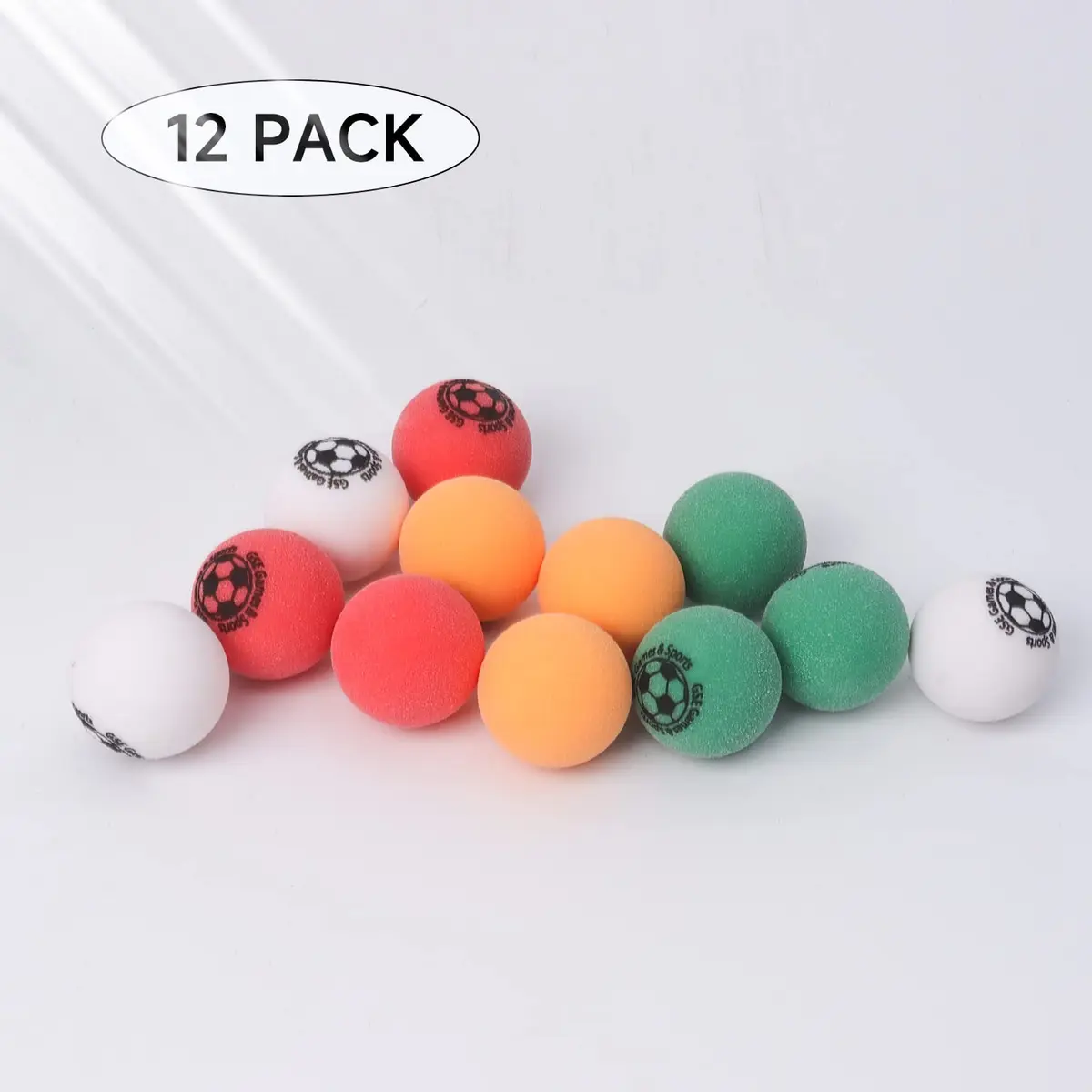 GSE Games & Sports Expert Foosball Balls 35mm (1.38") 12-Pack | Pure Urethane Tournament Balls - view 3