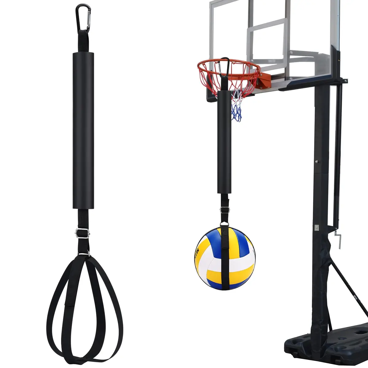 TOBWOLF Volleyball Spike Trainer, Training Aid for Basketball Hoop | Improve Spiking Technique & Jumping - view 8