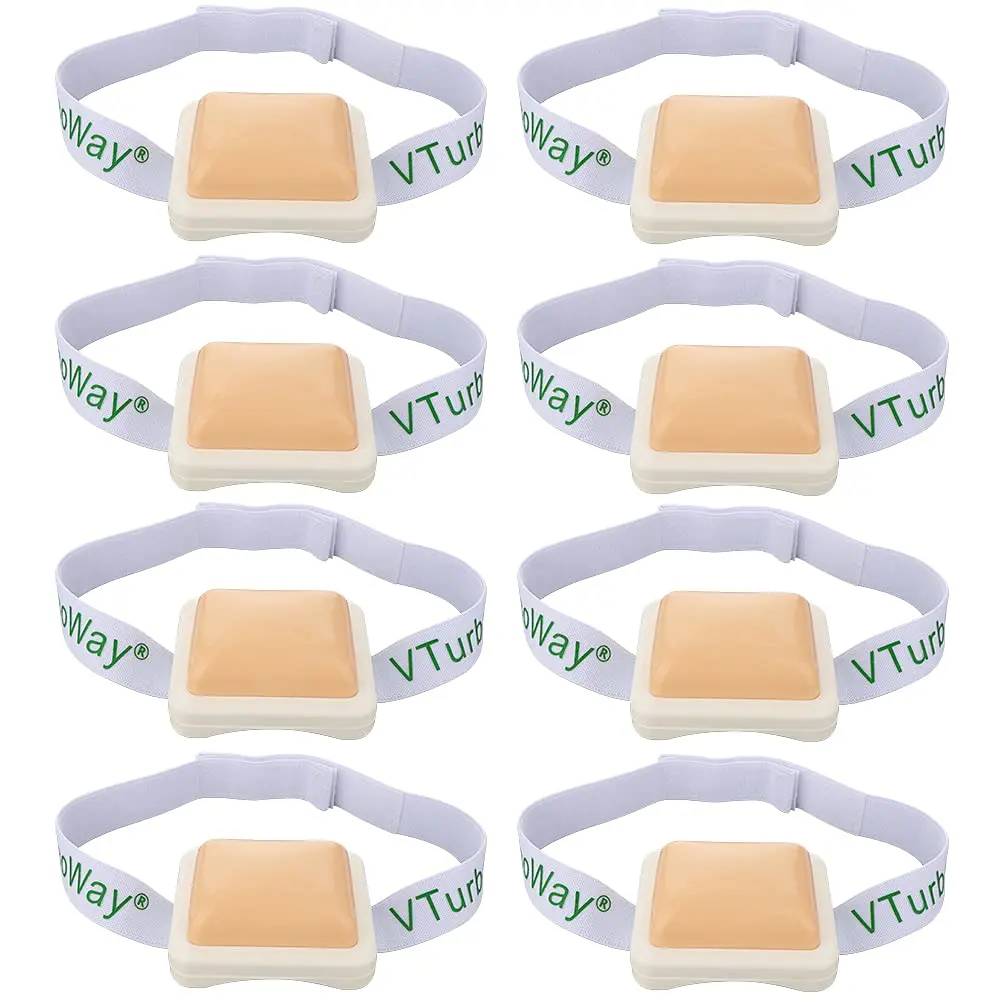 VTurboWay Injection Training Pad 8 Pack | Intramuscular Practice for Nurses & Students - main product image