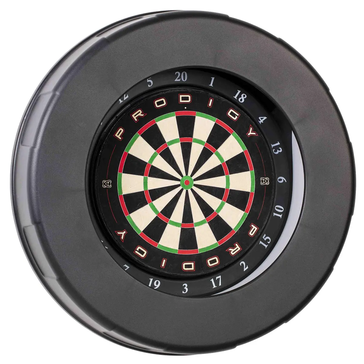 American Legend Prodigy Dartboard System 18" | Automatic Scoring, Steel Tip Play, App & LED Lighting - main product image
