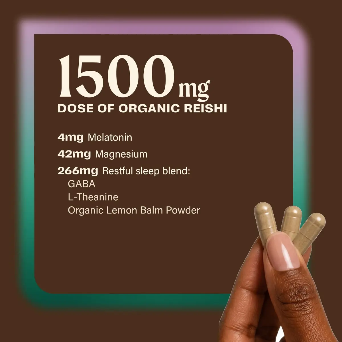 OM MUSHROOM SUPERFOOD Sleep Mushroom Capsules 90 Count | Supports Rest & Sleep Quality - view 5