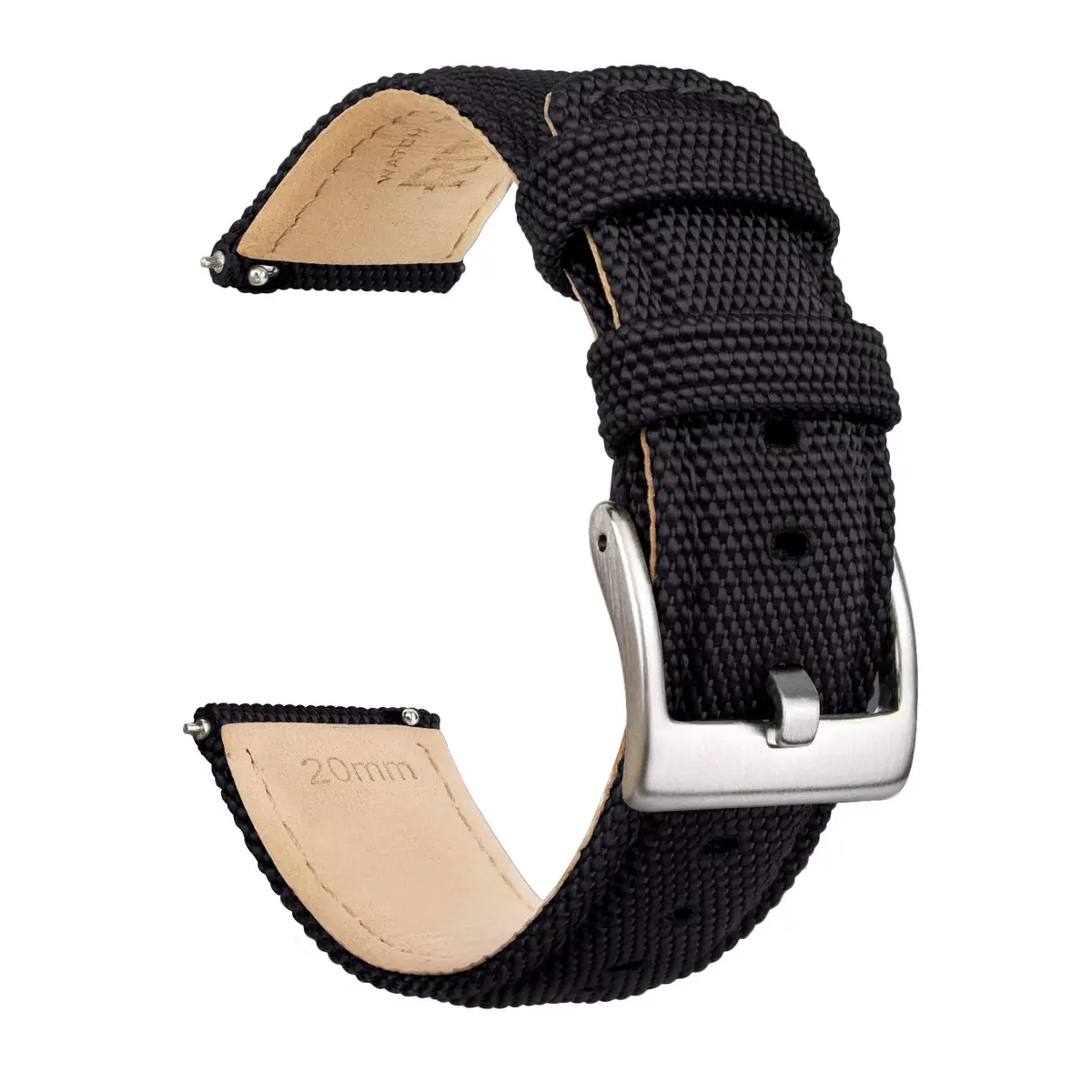 Ritche Sailcloth Watch Band 20mm | Quick Release, Breathable & Durable for Men Women - main product image