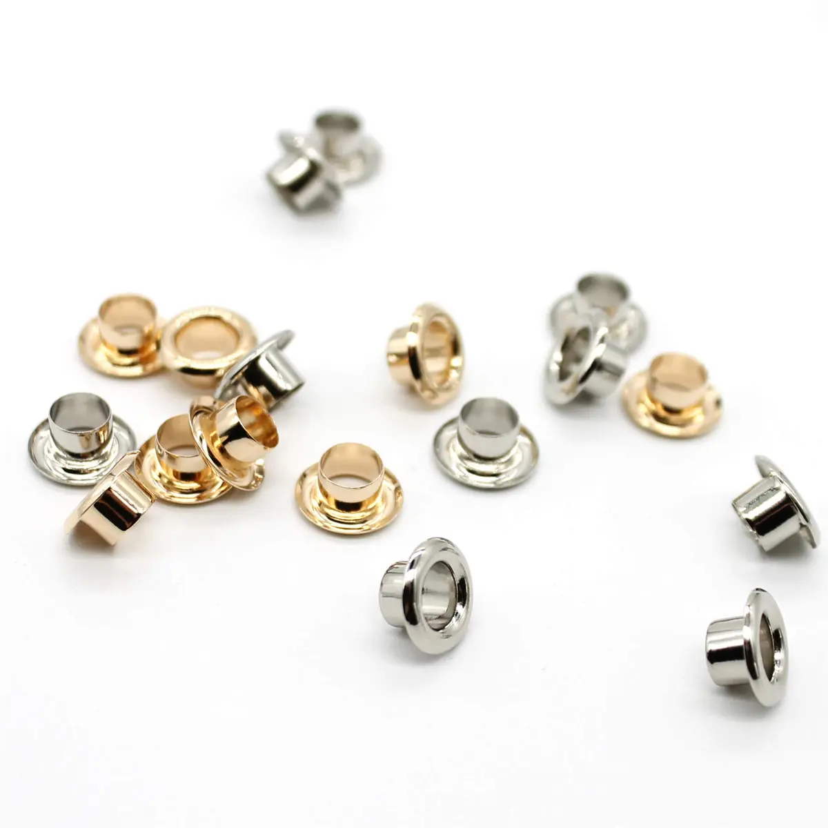 Raydodo 1/4 Inch Brass Grommet Kit with Tool | Durable DIY Fasteners for Crafts & Sewing - view 4