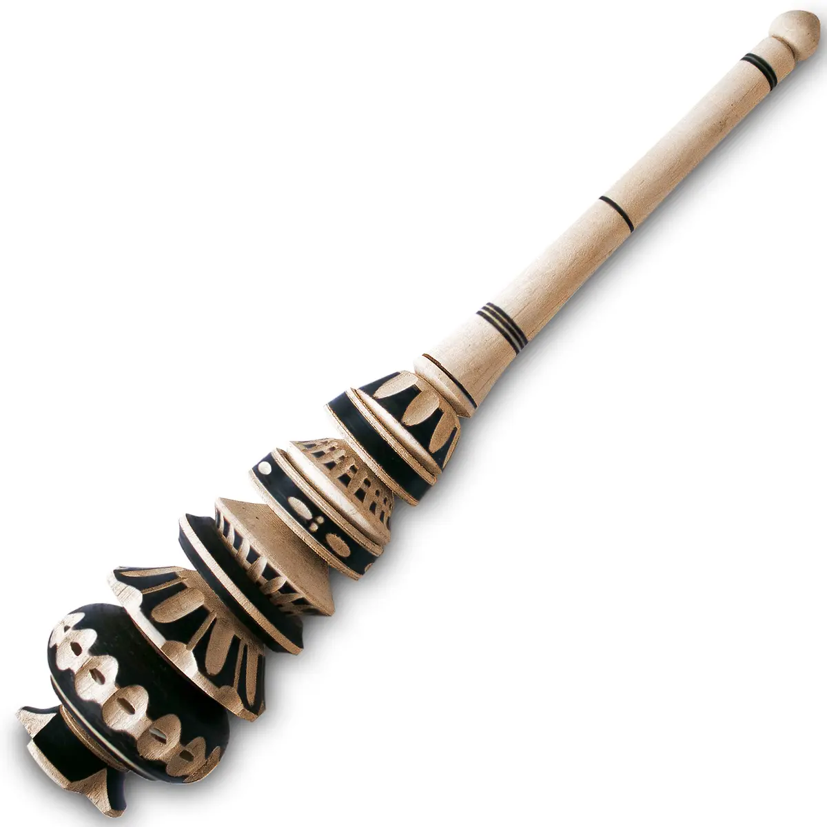 GLOBE ROCKET Handmade Molinillo Hot Chocolate Frother (Large) 34.3cm (13.5 inches) | Authentic Mexican Tradition - main product image