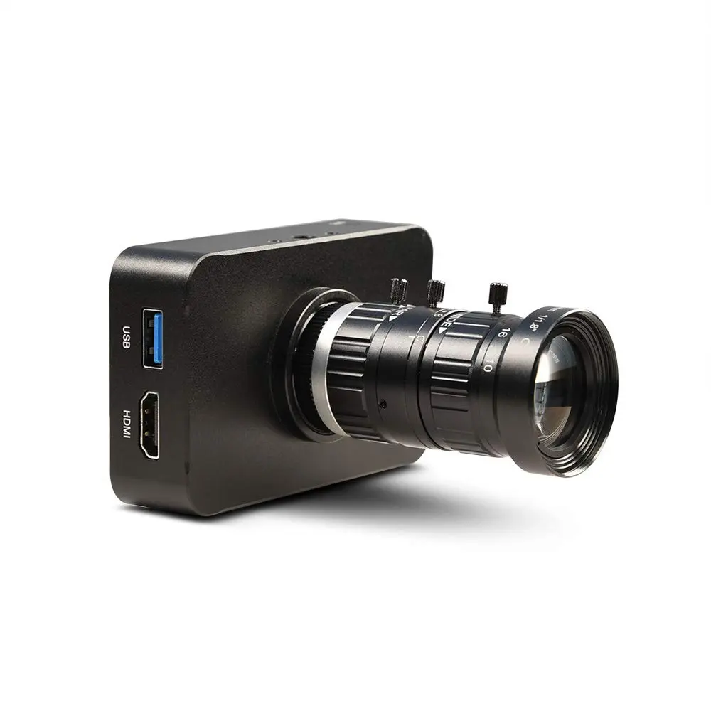 MOKOSE 4K HDMI Webcam C/CS-Mount with 10-50MM Telephoto Zoom Lens | Support 4K@30fps Video - main product image