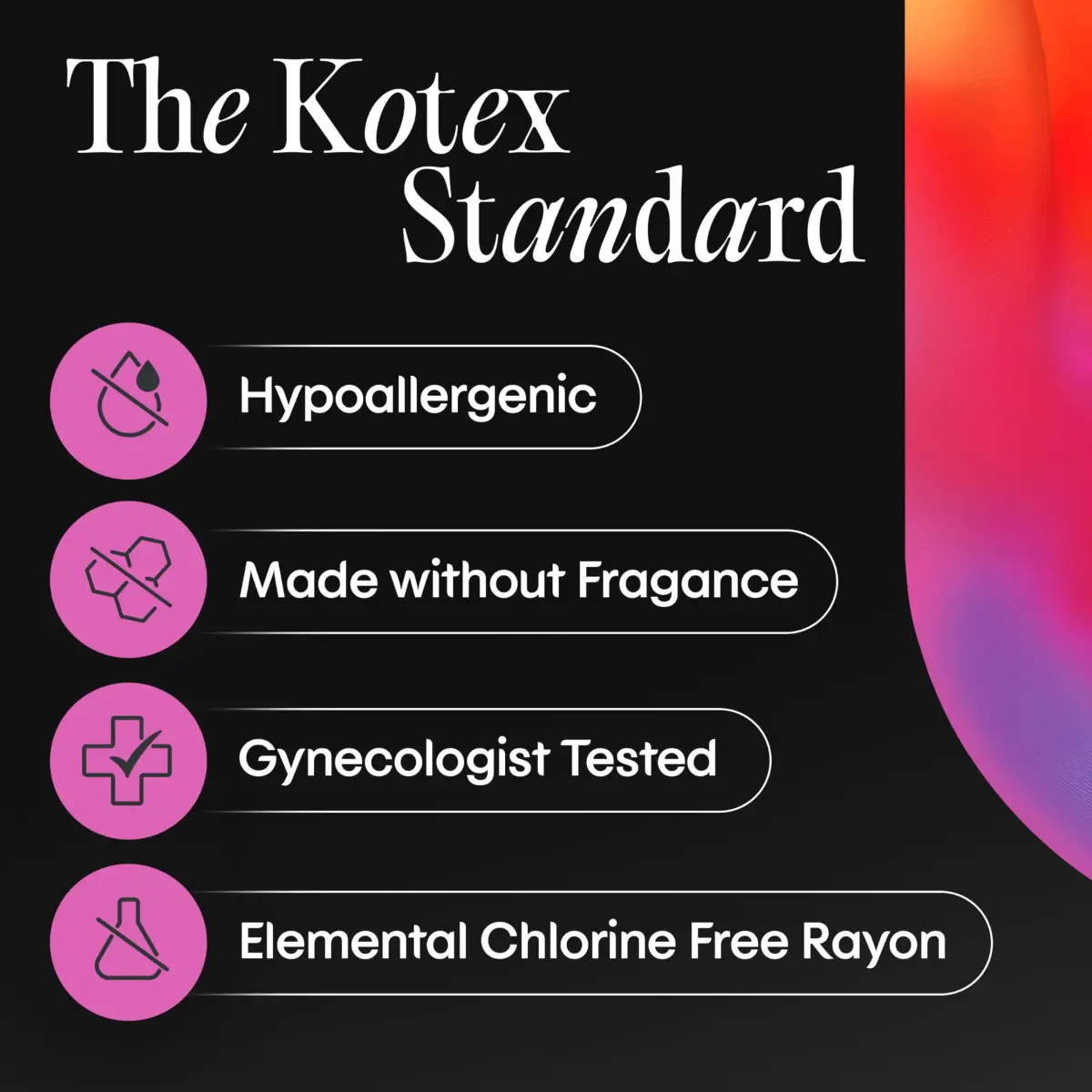 U by Kotex Click Compact Tampons Super Plus Unscented 45 Count | Gynecologist-Tested for Leak-Free Protection - view 8