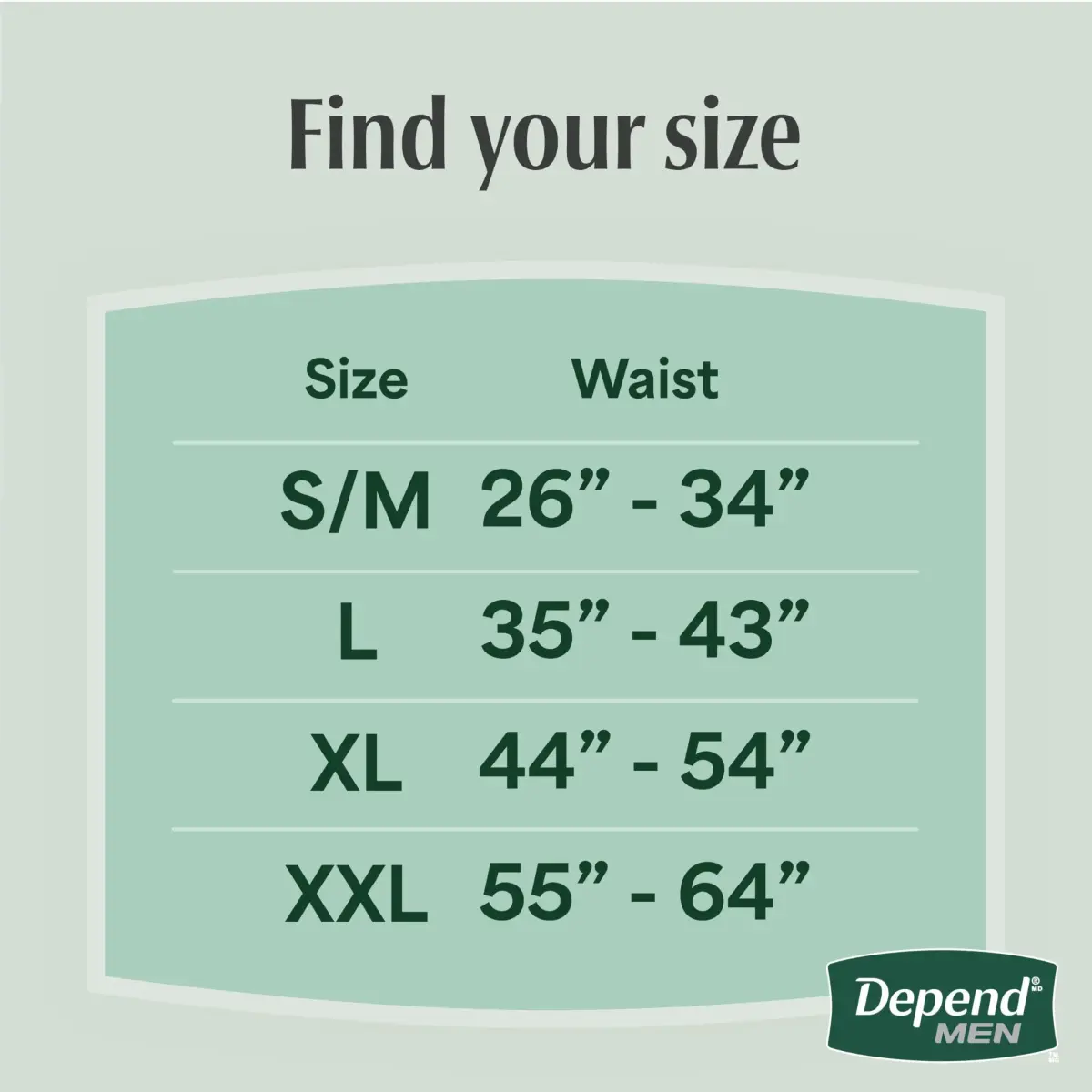 Depend Fresh Protection Men's Incontinence Underwear XXL (55-64" Waist) | Maximum Absorbency & Odor Control - view 4