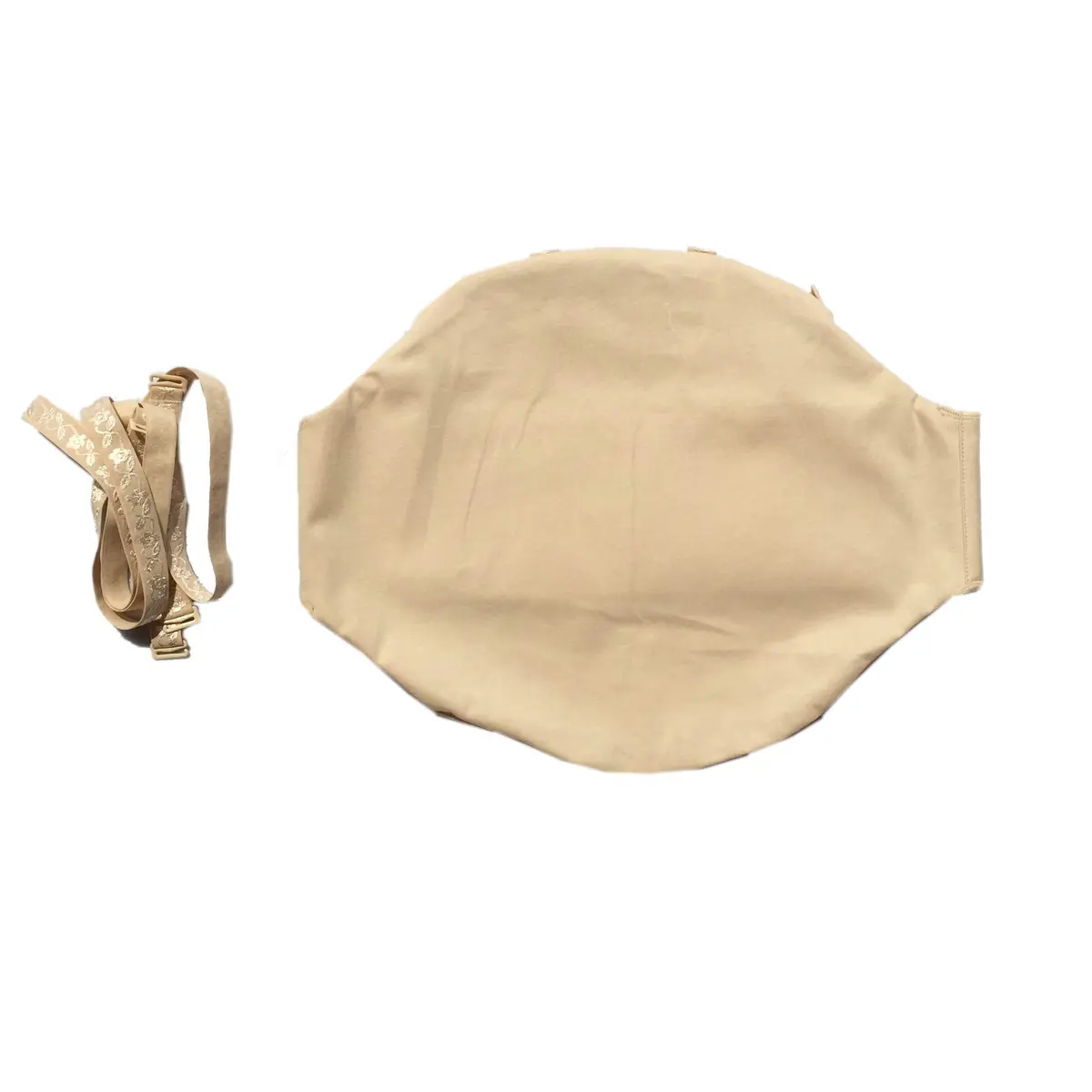 BIMEI Fake Pregnancy Belly Bodysuit | Costume for Stage & Play, Light Beige, Small - view 5