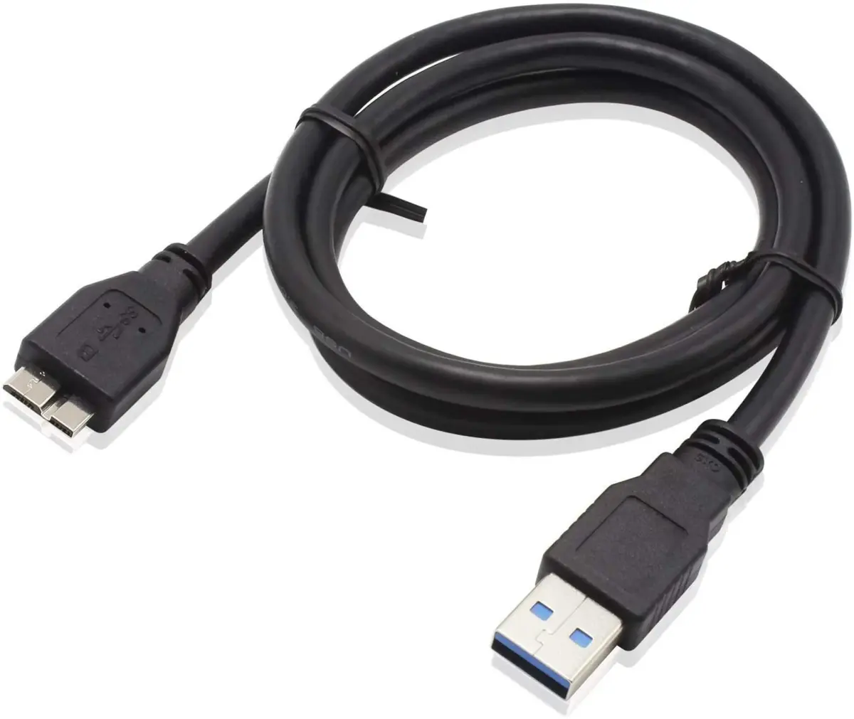 ITD ITANDA Micro USB 3.0 Cable 3.05 m (10 ft) | Fast Data Transfer for External Drives & Devices - view 3
