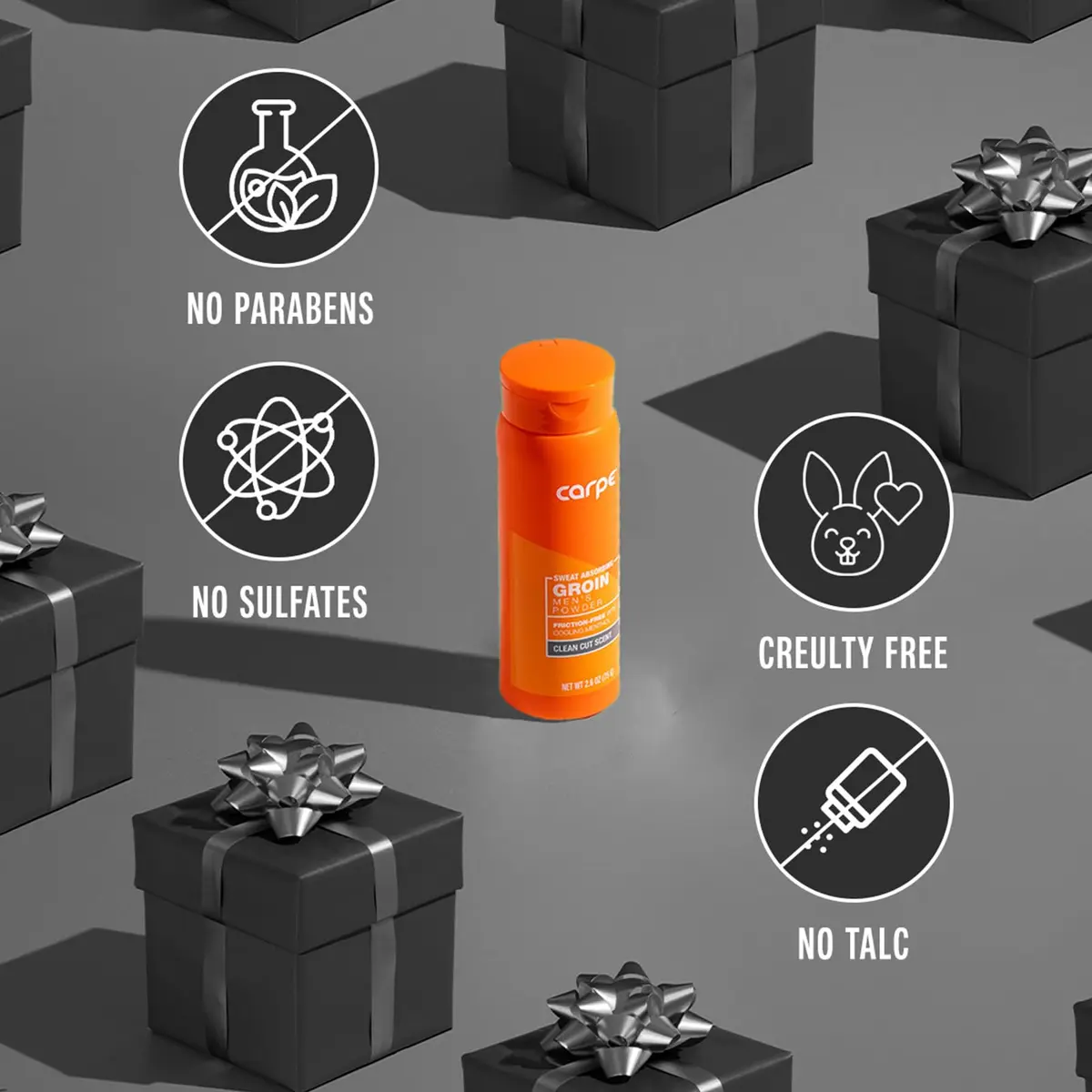 Carpe Sweat Absorbing Groin Powder for Men - Anti-Chafing - Talc-Free | Maximum Sweat & Moisture Relief - view 3